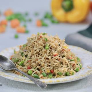 Veg fried rice wallpaper