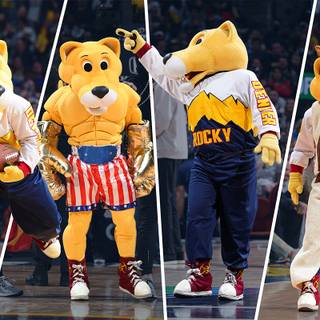 NBA mascots wallpaper