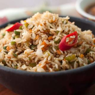 Veg fried rice wallpaper