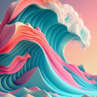 Pastel teal wallpaper