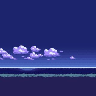 8-bit aesthetic wallpaper