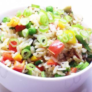 Veg fried rice wallpaper