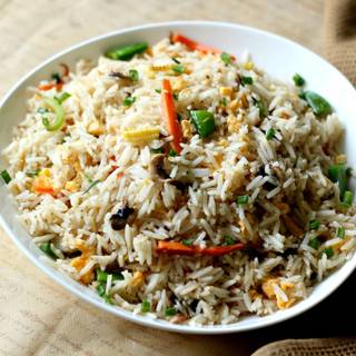 Veg fried rice wallpaper
