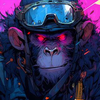 Monkey gang wallpaper