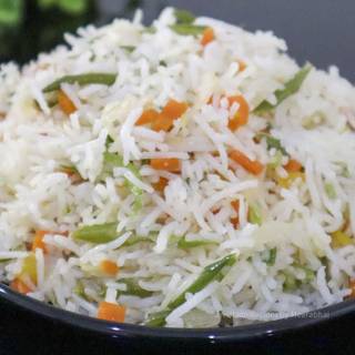 Veg fried rice wallpaper