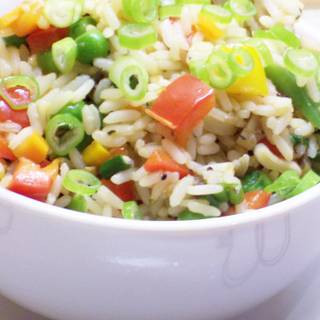 Veg fried rice wallpaper