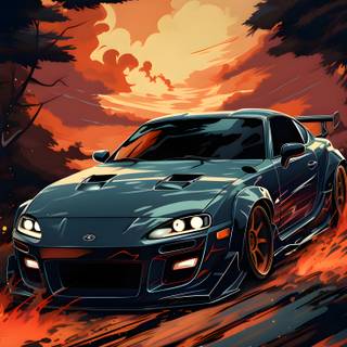 Stochastic wallpaper