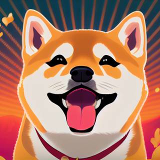Shiba Inu coin wallpaper