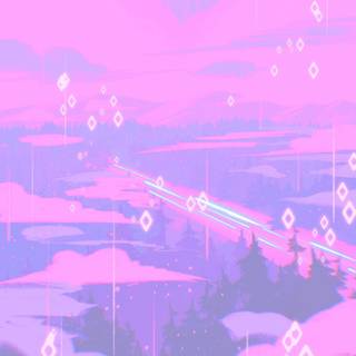 8-bit aesthetic wallpaper