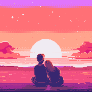 8-bit aesthetic wallpaper