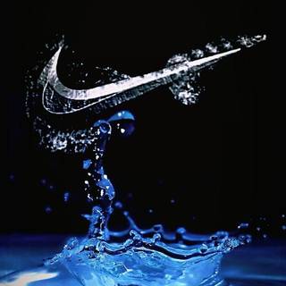 Water logo wallpaper