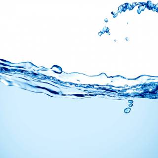 Water logo wallpaper