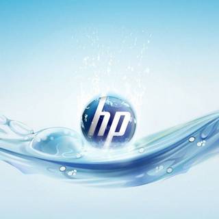 Water logo wallpaper