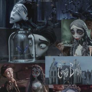 Corpse Bride phone wallpaper