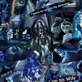 Corpse Bride phone wallpaper