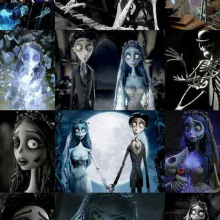 Corpse Bride phone wallpaper