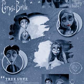 Corpse Bride phone wallpaper
