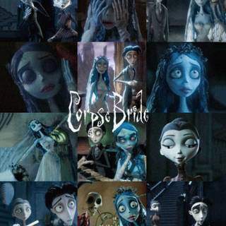Corpse Bride phone wallpaper