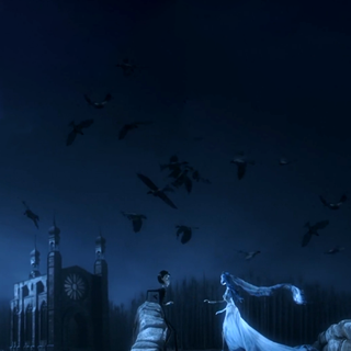 Corpse Bride phone wallpaper