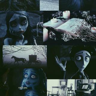 Corpse Bride phone wallpaper