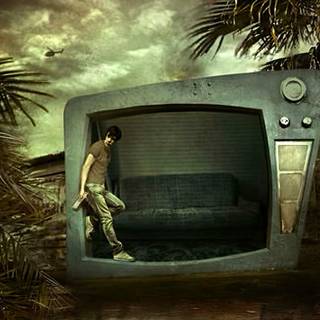 Cool retro computer wallpaper