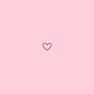 Pink hearts aesthetic wallpaper