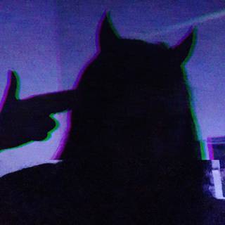 Cute devil girl aesthetic wallpaper