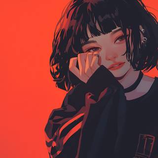 Aesthetic Emo PC wallpaper