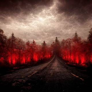 Aesthetic deathcore PC wallpaper