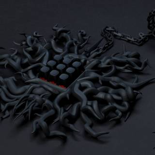 Aesthetic deathcore PC wallpaper