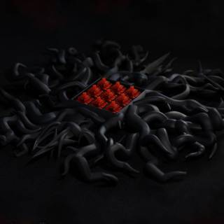 Aesthetic deathcore PC wallpaper