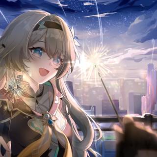 Honkai Star Rail HD Firefly wallpaper