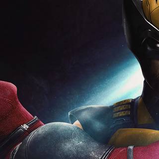 Deadpool 3 minimalist logo wallpaper