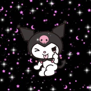 Sanrio black wallpaper