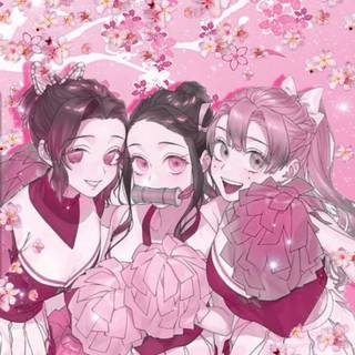 Nezuko and Mitsuri wallpaper