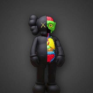 Kaws bear wallpaper