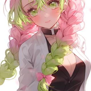 Nezuko and Mitsuri wallpaper