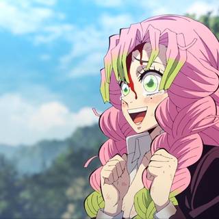 Nezuko and Mitsuri wallpaper