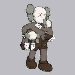 Kaws bear wallpaper
