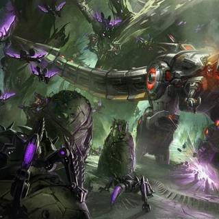 Cybertron 4k wallpaper