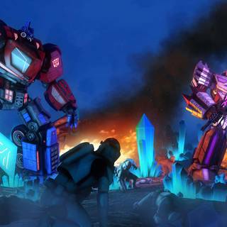 Transformers Prime Cybertron wallpaper