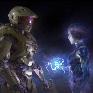 Cortana 4k wallpaper