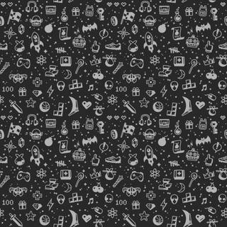 Dark doodle 4k wallpaper