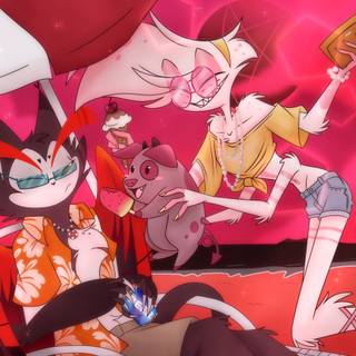 Hazbin Hotel 4k wallpaper