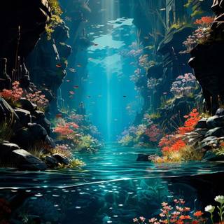 4k underwater iPhone wallpaper