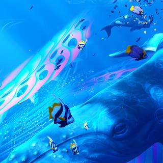 4k underwater iPhone wallpaper