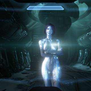 Cortana 4k wallpaper
