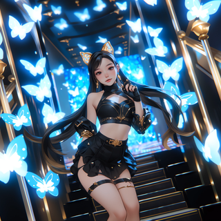 AI anime 4k wallpaper