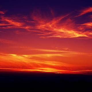 4k sunset sky wallpaper