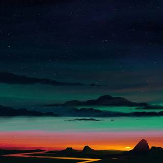 4k sunset sky wallpaper